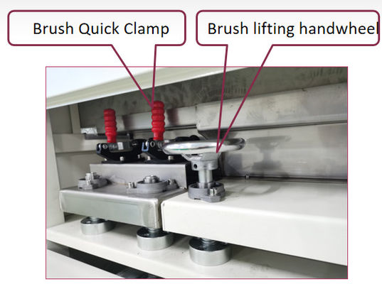 Practical 20L PCB Brushing Machine Multifunctional Automated