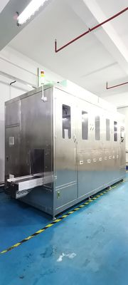 Multi Slot Basket Cleaning Machine Industrial With Rotating Spray