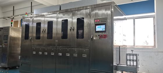 1-10 rpm Automatic Basket Washer , Stable Industrial Basket Cleaner Equipment