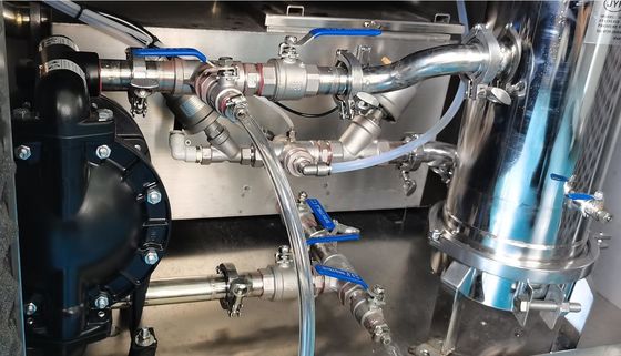 Industrial Spray Cleaning Machine Stainless Steel Antiwear For Stencil