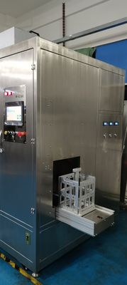 18KW Antiwear Plastic Tote Washer , Durable Plastic Tray Cleaning Machine