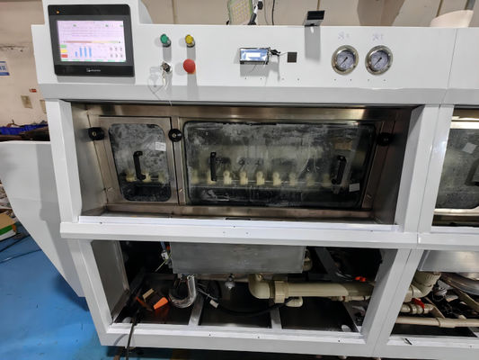 AC380V Component Washing Machine , Durable Inline Precision Cleaning Equipment
