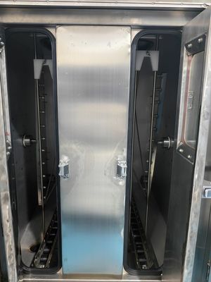 Double chamber cleaning equipment for screen, stencil, rubber screen, microporous screen and other stencil plates