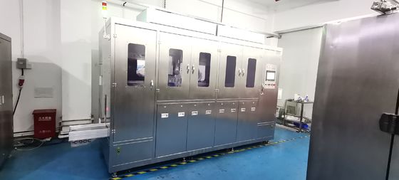 Multi Slot Basket Cleaning Machine Industrial With Rotating Spray